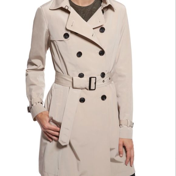 JANE POST Stone Zip-Out Liner Trench Coat - Picture 4 of 12